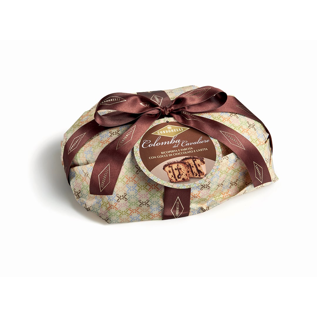 Colomba al cioccolato con crema al cioccolato