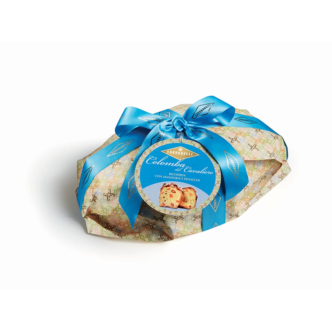 Colomba classica con mandorle e pistacchi