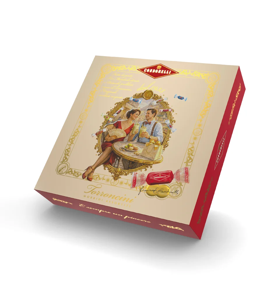 Confezioni Momenti di festa con torroncini 250g